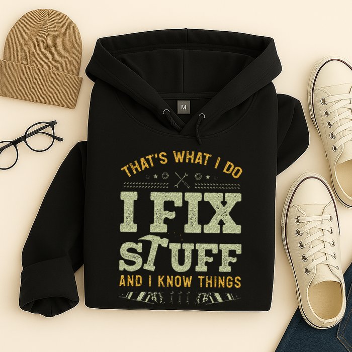 Thats What I Do I Read Books And I Know Things Funny Reading Hoodie