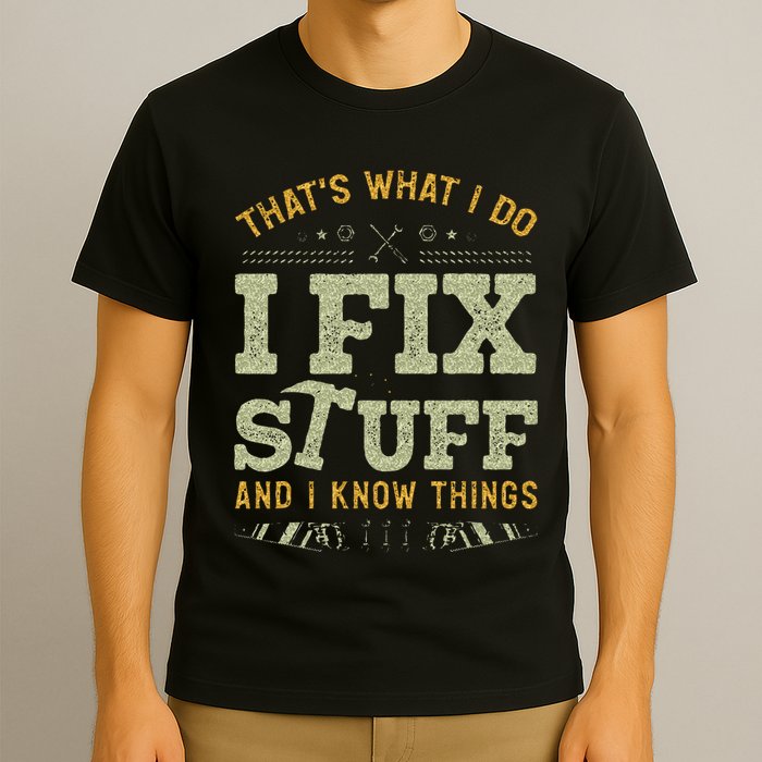 Thats What I Do I Read Books And I Know Things Funny Reading T-Shirt