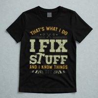 Thats What I Do I Read Books And I Know Things Funny Reading T-Shirt