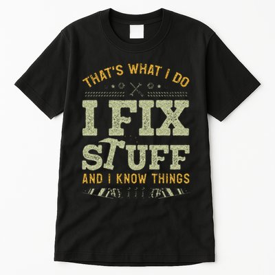 Thats What I Do I Read Books And I Know Things Funny Reading Tall T-Shirt