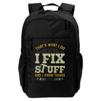 Thats What I Do I Read Books And I Know Things Funny Reading Backpack