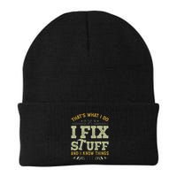 Thats What I Do I Read Books And I Know Things Funny Reading Beanie