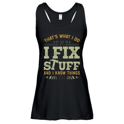 Thats What I Do I Read Books And I Know Things Funny Reading Ladies Essential Flowy Tank