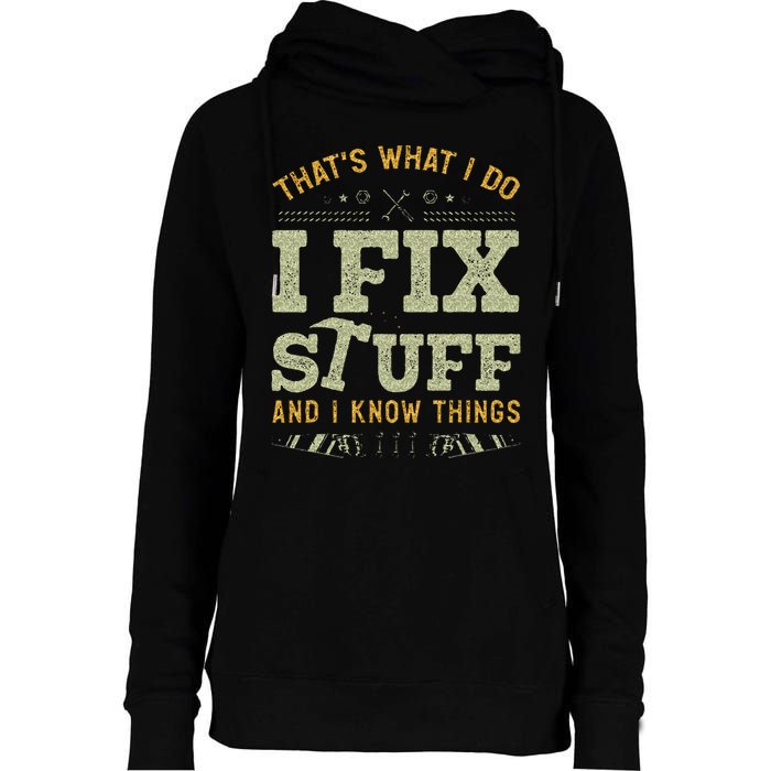 Thats What I Do I Read Books And I Know Things Funny Reading Womens Funnel Neck Pullover Hood