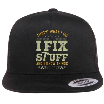 Thats What I Do I Read Books And I Know Things Funny Reading Flatbill Hat