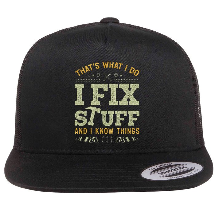 Thats What I Do I Read Books And I Know Things Funny Reading Flatbill Hat