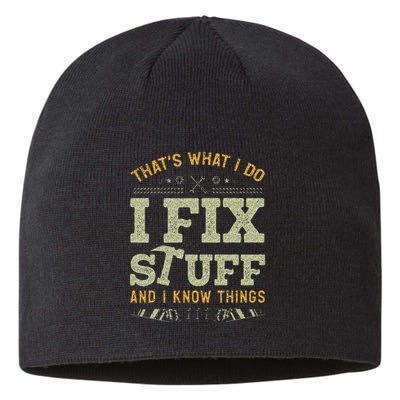 Thats What I Do I Read Books And I Know Things Funny Reading Sustainable Beanie