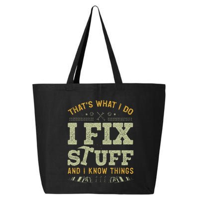 Thats What I Do I Read Books And I Know Things Funny Reading 25L Jumbo Tote