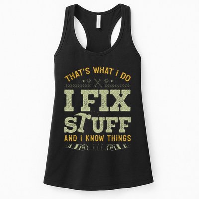 Thats What I Do I Read Books And I Know Things Funny Reading Womens Tank Top