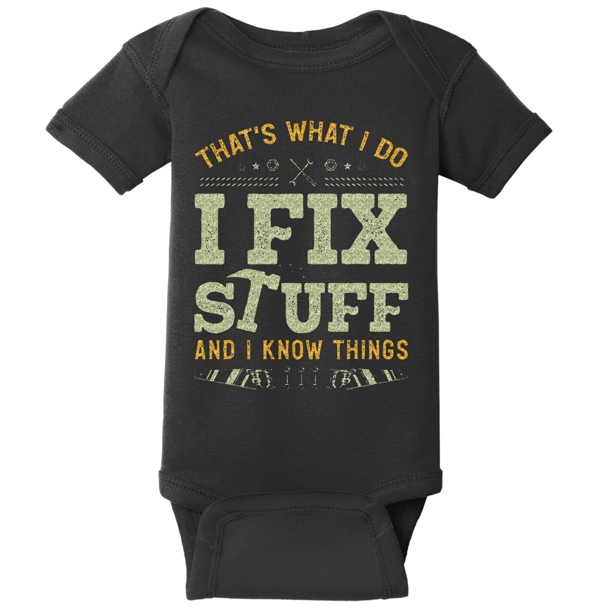 Thats What I Do I Read Books And I Know Things Funny Reading Baby Bodysuit