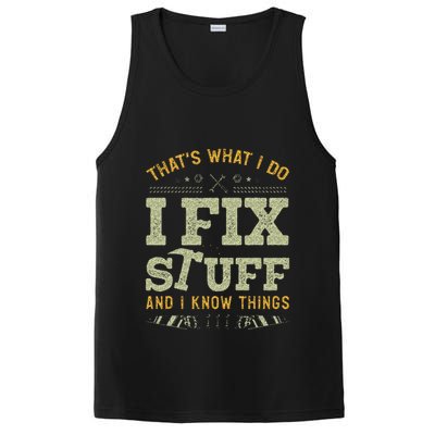 Thats What I Do I Read Books And I Know Things Funny Reading PosiCharge Competitor Tank