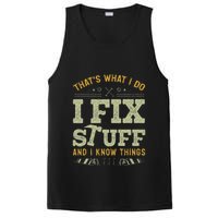 Thats What I Do I Read Books And I Know Things Funny Reading PosiCharge Competitor Tank