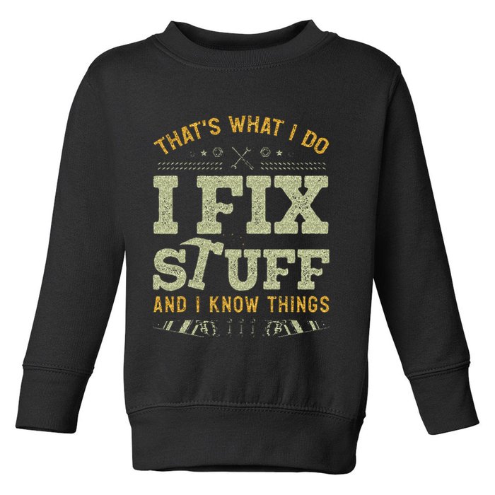 Thats What I Do I Read Books And I Know Things Funny Reading Toddler Sweatshirt