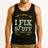 Thats What I Do I Read Books And I Know Things Funny Reading Tank Top