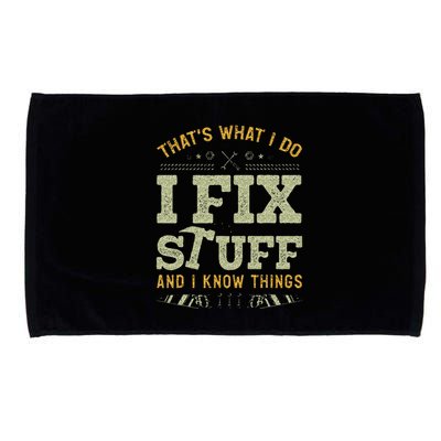 Thats What I Do I Read Books And I Know Things Funny Reading Microfiber Hand Towel