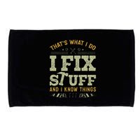 Thats What I Do I Read Books And I Know Things Funny Reading Microfiber Hand Towel