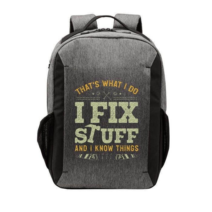 Thats What I Do I Read Books And I Know Things Funny Reading Vector Backpack