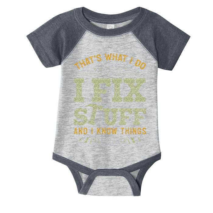 Thats What I Do I Read Books And I Know Things Funny Reading Infant Baby Jersey Bodysuit
