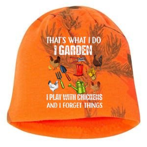 Thats What I Do I Garden I Play With Chickens Forget Things Kati - Camo Knit Beanie