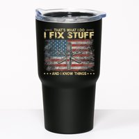 That's What I Do I Fix Stuff And I Know Things Funny Saying Tumbler