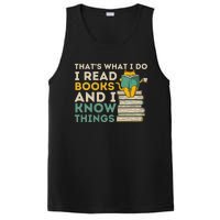 ThatS What I Do Reading Cat Funny Book & Cat Lover PosiCharge Competitor Tank