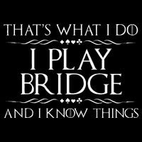 ThatS What I Do I Play Bridge Bridge Player Card Game Flat Bill Trucker Hat