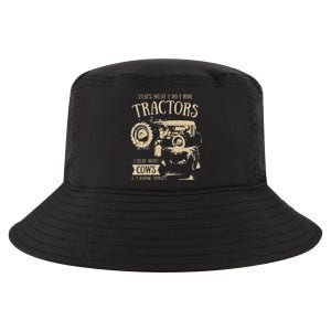 Thats What I Do I Ride Tractors Farmer Cowboy Cool Comfort Performance Bucket Hat