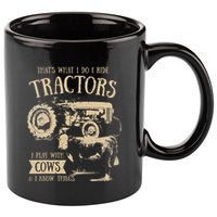 Thats What I Do I Ride Tractors Farmer Cowboy 11oz C Handle Ceramic Mug
