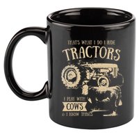 Thats What I Do I Ride Tractors Farmer Cowboy 11oz C Handle Ceramic Mug