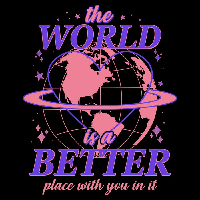The World Is A Better Place With You In It 16 in Basic Backpack