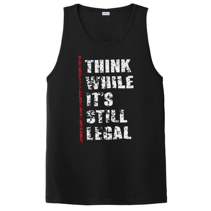 Think While It’s Still Legal Vintage PosiCharge Competitor Tank