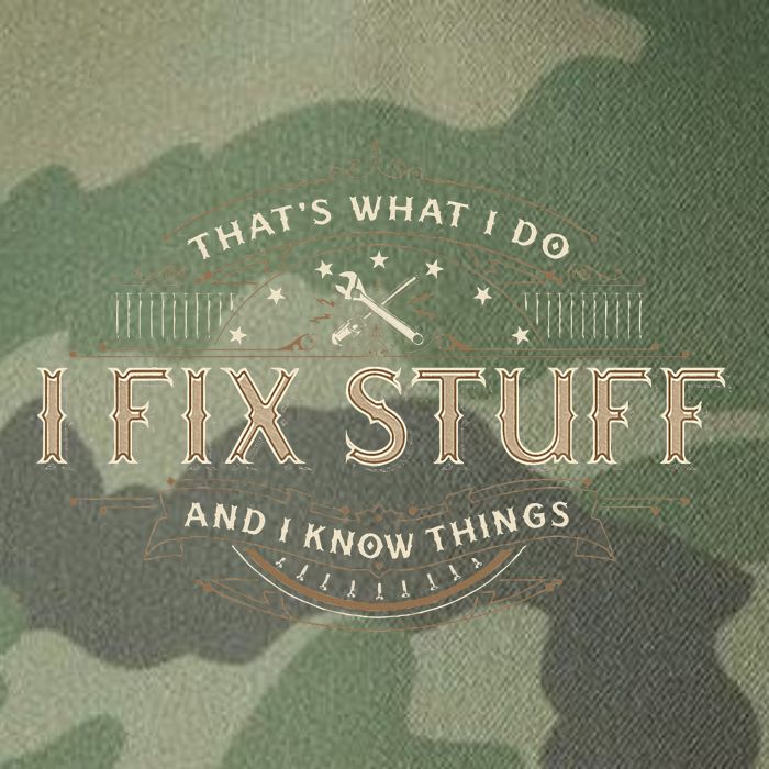 ThatS What I Do I Fix Stuff And I Know Things Legacy Tie Dye Trucker Hat