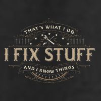 ThatS What I Do I Fix Stuff And I Know Things 25L Jumbo Tote