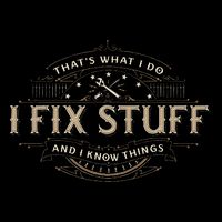ThatS What I Do I Fix Stuff And I Know Things Wool Snapback Cap