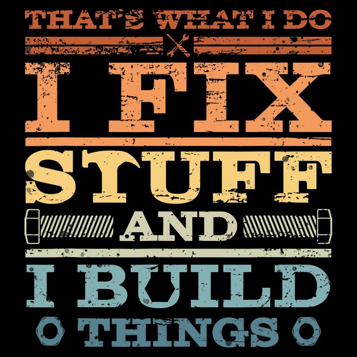That's What I Do I Fix Stuff And I Build Things Daily Commute Backpack