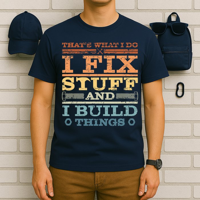 That's What I Do I Fix Stuff And I Build Things T-Shirt