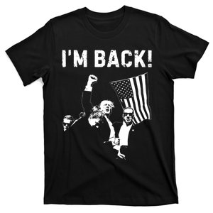 Trump Won IM Back! Win Inauguration 47th Us President 2025 T-Shirt