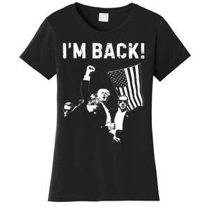 Trump Won IM Back! Win Inauguration 47th Us President 2025 Women's T-Shirt