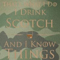 That’s What I Do I Drink Scotch And I Know Things Legacy Tie Dye Trucker Hat