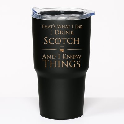 That’s What I Do I Drink Scotch And I Know Things Tumbler