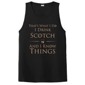 That’s What I Do I Drink Scotch And I Know Things PosiCharge Competitor Tank