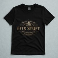 ThatS What I Do I Fix Stuff And I Know Things T-Shirt
