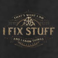 ThatS What I Do I Fix Stuff And I Know Things 25L Jumbo Tote