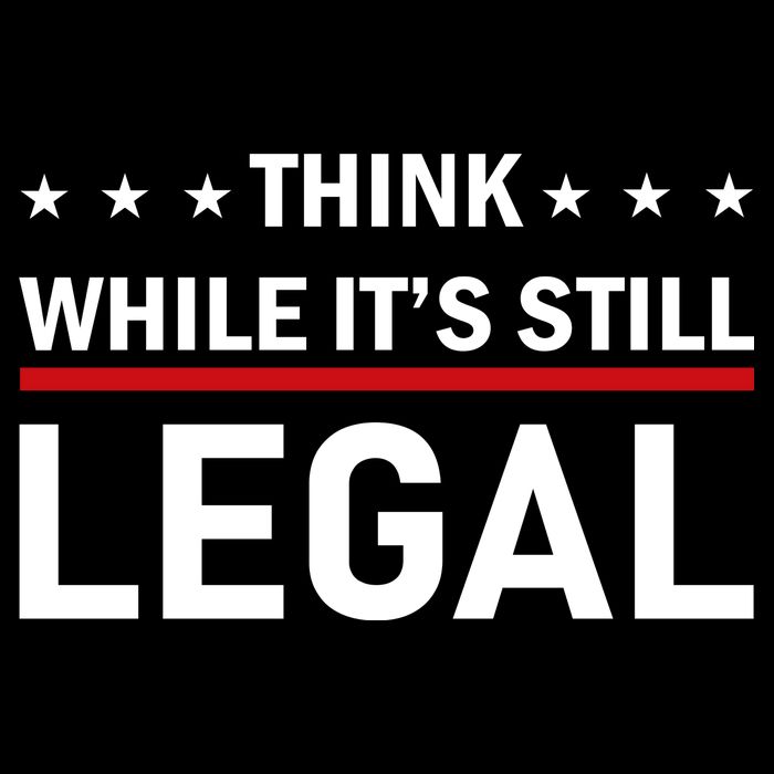 Think While It's Still Legal Impact Tech Backpack