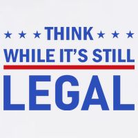 Think While It's Still Legal Garment-Dyed Heavyweight T-Shirt