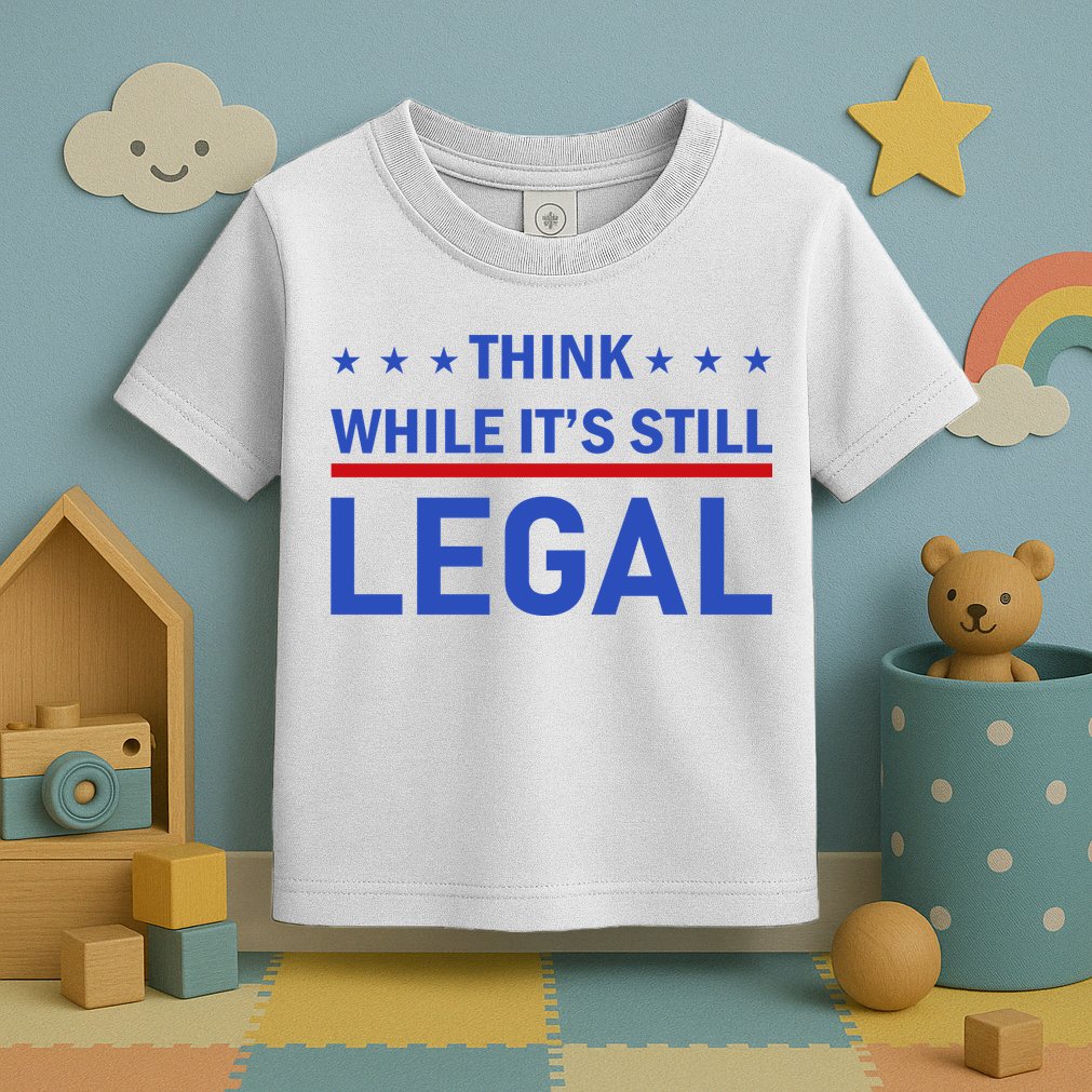 Think While It's Still Legal Toddler T-Shirt
