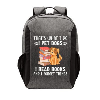 That What I Do I Pet Dogs I Play Guitars & I Know Things Dog Vector Backpack