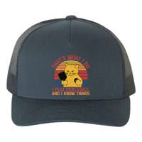 ThatS What I Do Cat Lovers Paddleball Player Pickleball Yupoong Adult 5-Panel Trucker Hat