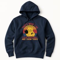 ThatS What I Do Cat Lovers Paddleball Player Pickleball Hoodie