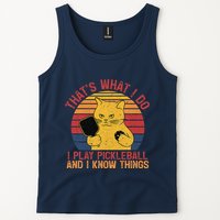 ThatS What I Do Cat Lovers Paddleball Player Pickleball Tank Top